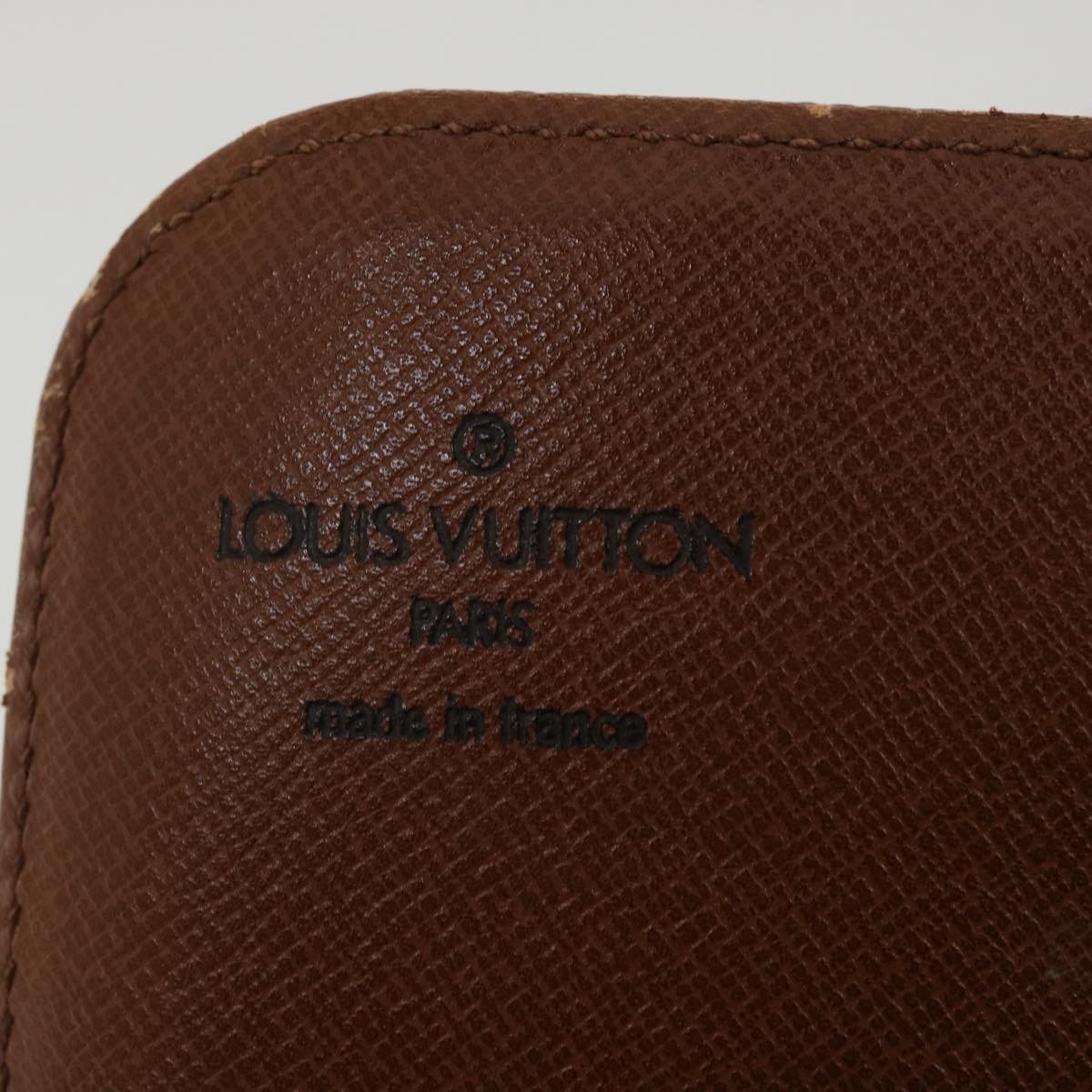 LOUIS VUITTON Monogram Cartouchiere MM Shoulder Bag M51253 LV Auth jk2734