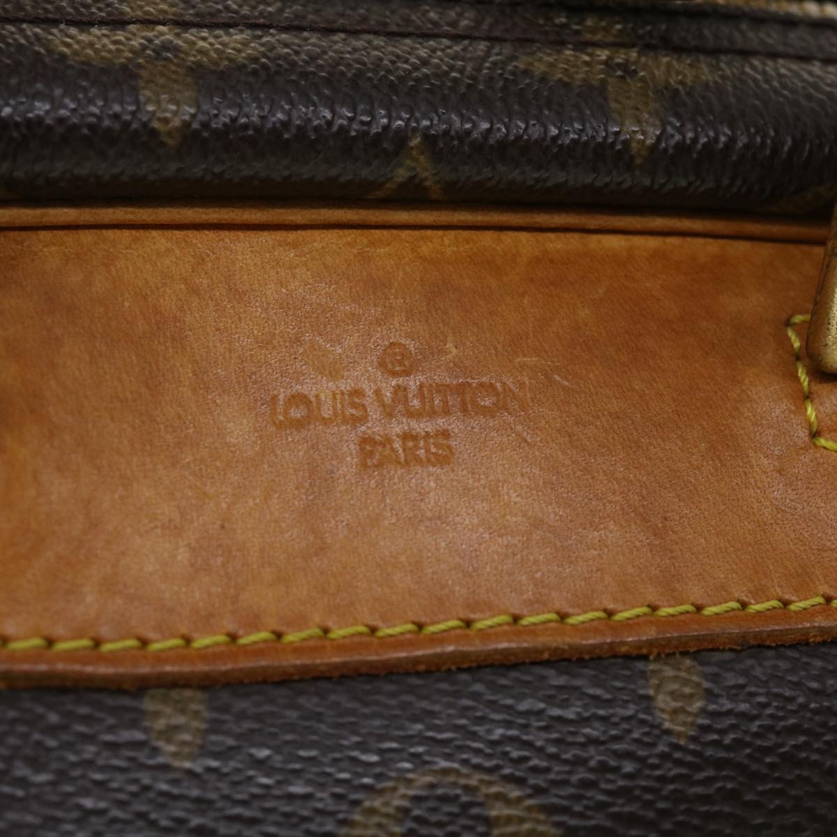 LOUIS VUITTON Monogram Trouville Hand Bag M42228 LV Auth jk2750