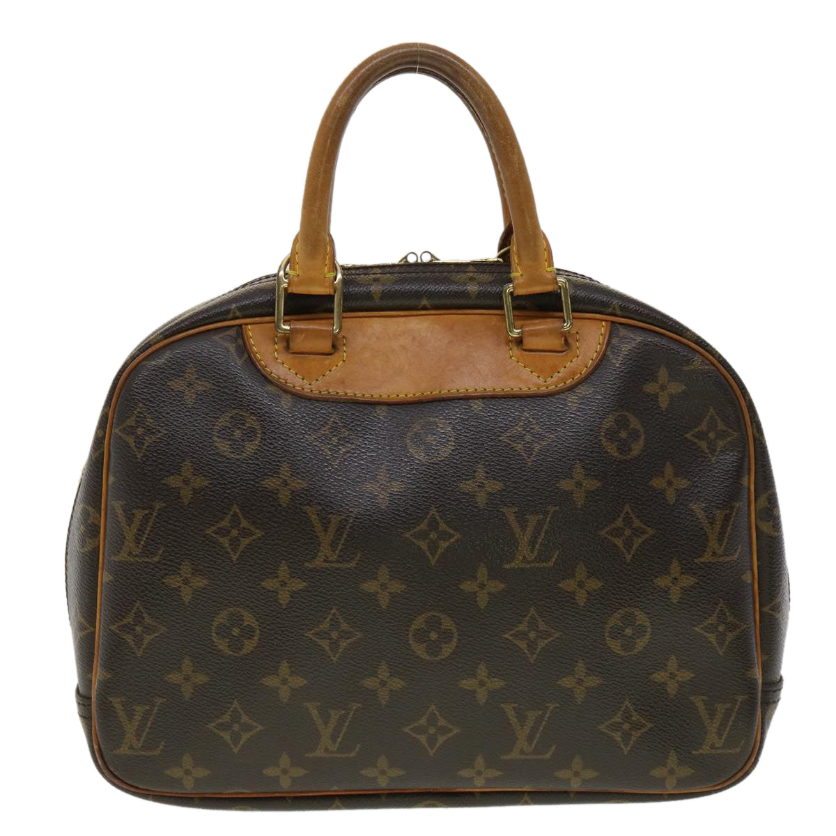 LOUIS VUITTON Monogram Trouville Hand Bag M42228 LV Auth jk2750