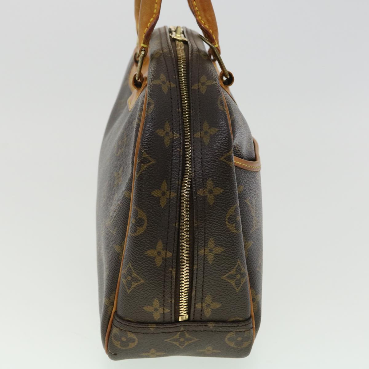 LOUIS VUITTON Monogram Trouville Hand Bag M42228 LV Auth jk2750