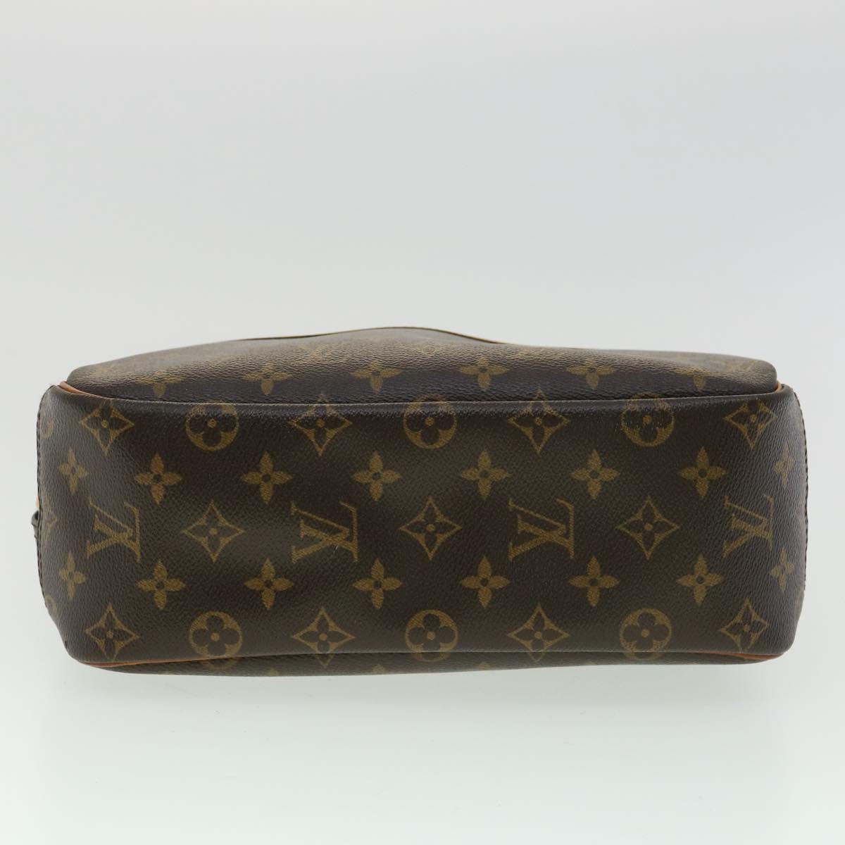 LOUIS VUITTON Monogram Trouville Hand Bag M42228 LV Auth jk2750