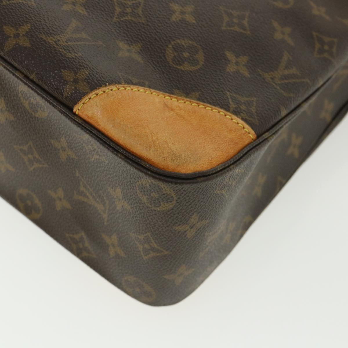 LOUIS VUITTON Monogram Boulogne 35 Shoulder Bag M51260 LV Auth jk2759