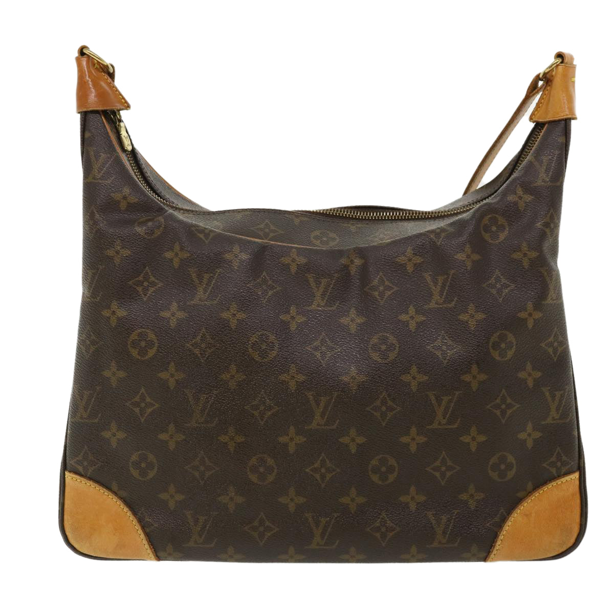 LOUIS VUITTON Monogram Boulogne 35 Shoulder Bag M51260 LV Auth jk2759