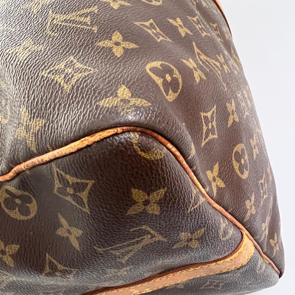 LOUIS VUITTON Monogram Keepall Bandouliere 60 Boston Bag M41412 LV Auth jk2785