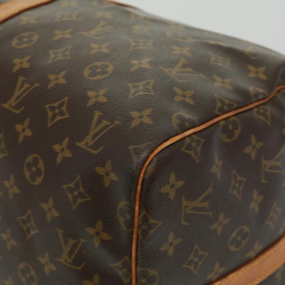 LOUIS VUITTON Monogram Keepall Bandouliere 55 Boston Bag M41414 LV Auth jk2787