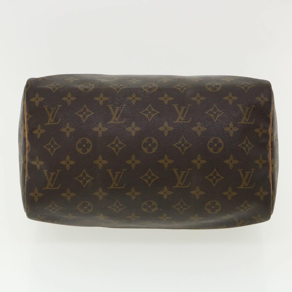 LOUIS VUITTON Monogram Speedy 30 Hand Bag M41526 LV Auth jk2829