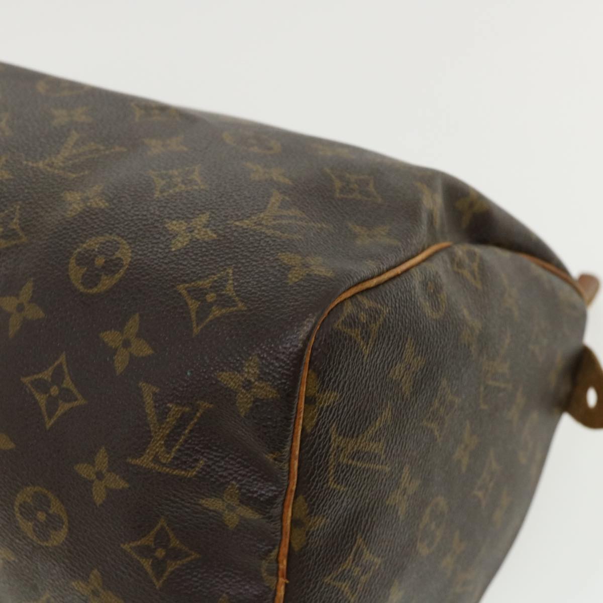 LOUIS VUITTON Monogram Speedy 30 Hand Bag M41526 LV Auth jk2829