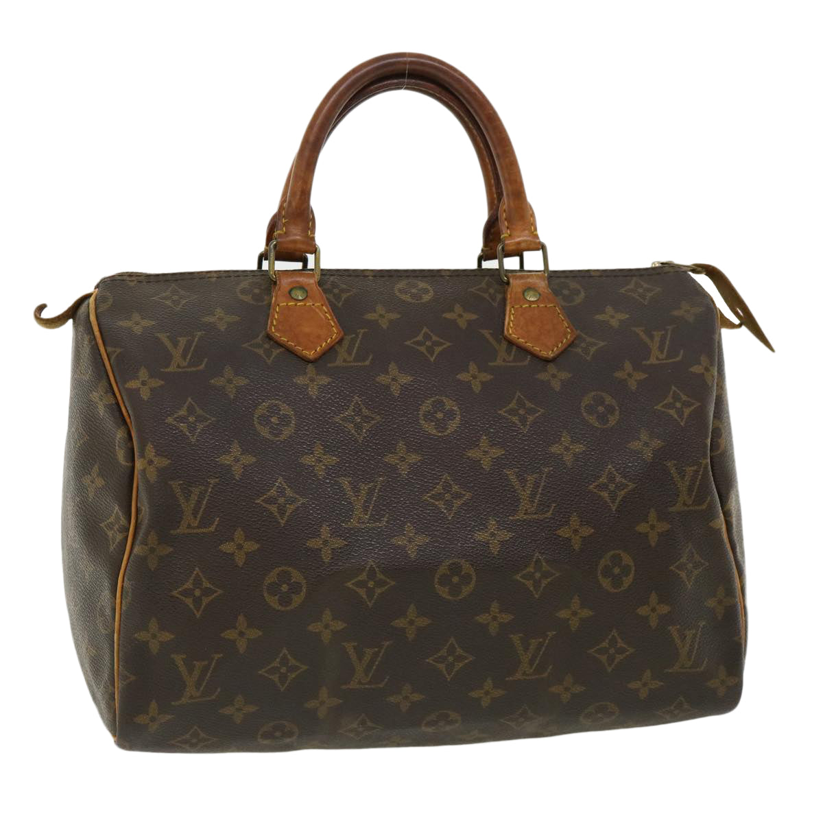 LOUIS VUITTON Monogram Speedy 30 Hand Bag M41526 LV Auth jk2829