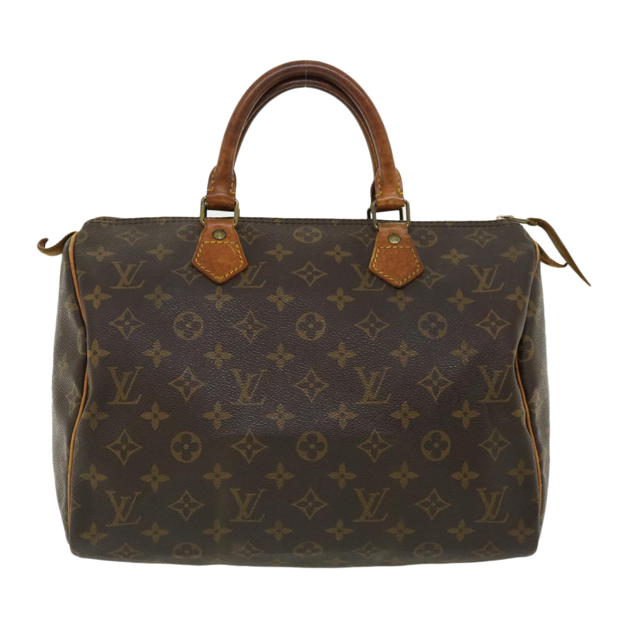 LOUIS VUITTON Monogram Speedy 30 Hand Bag M41526 LV Auth jk2829