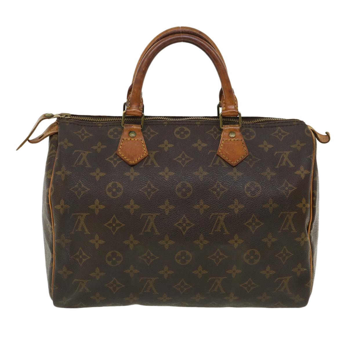 LOUIS VUITTON Monogram Speedy 30 Hand Bag M41526 LV Auth jk2829