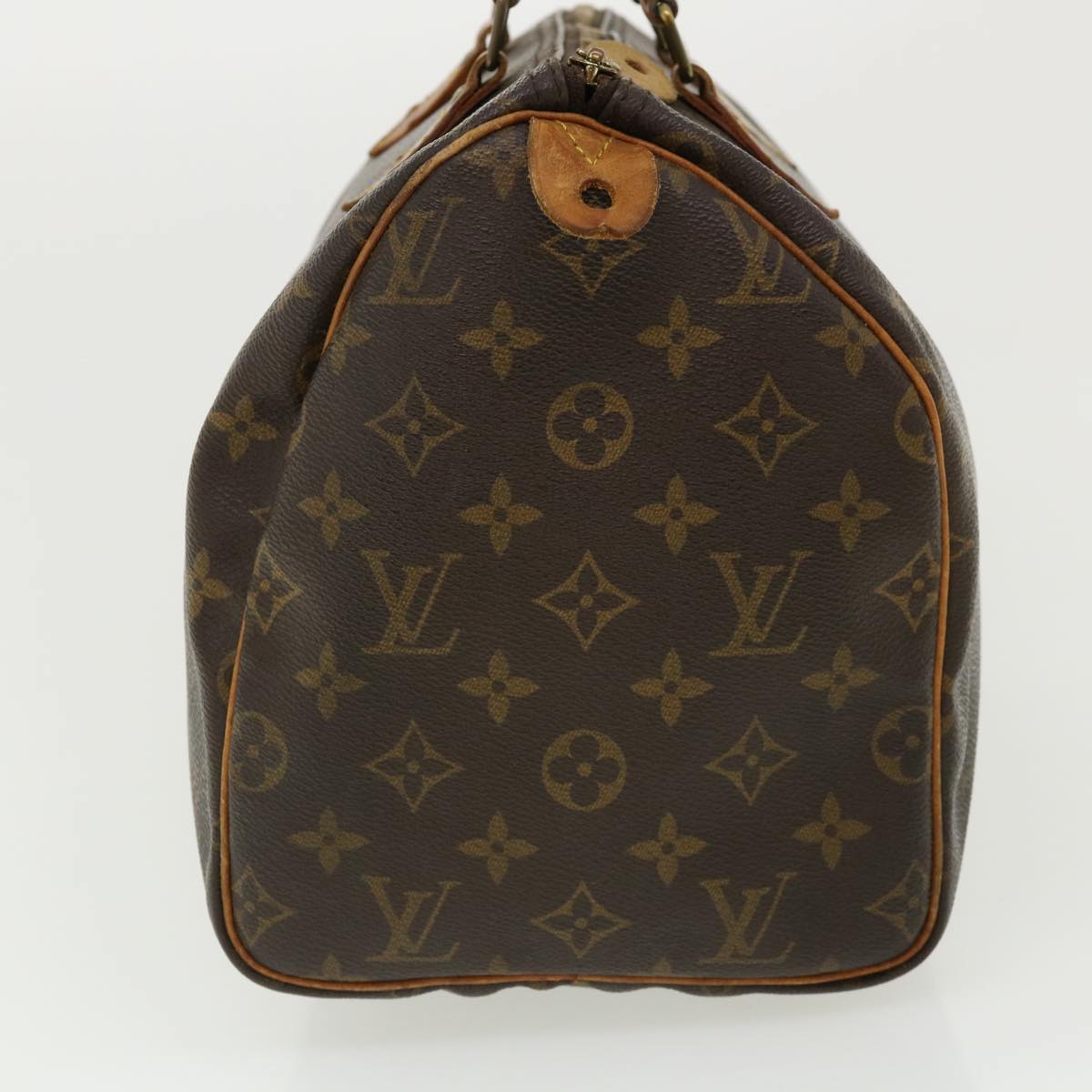 LOUIS VUITTON Monogram Speedy 30 Hand Bag M41526 LV Auth jk2829