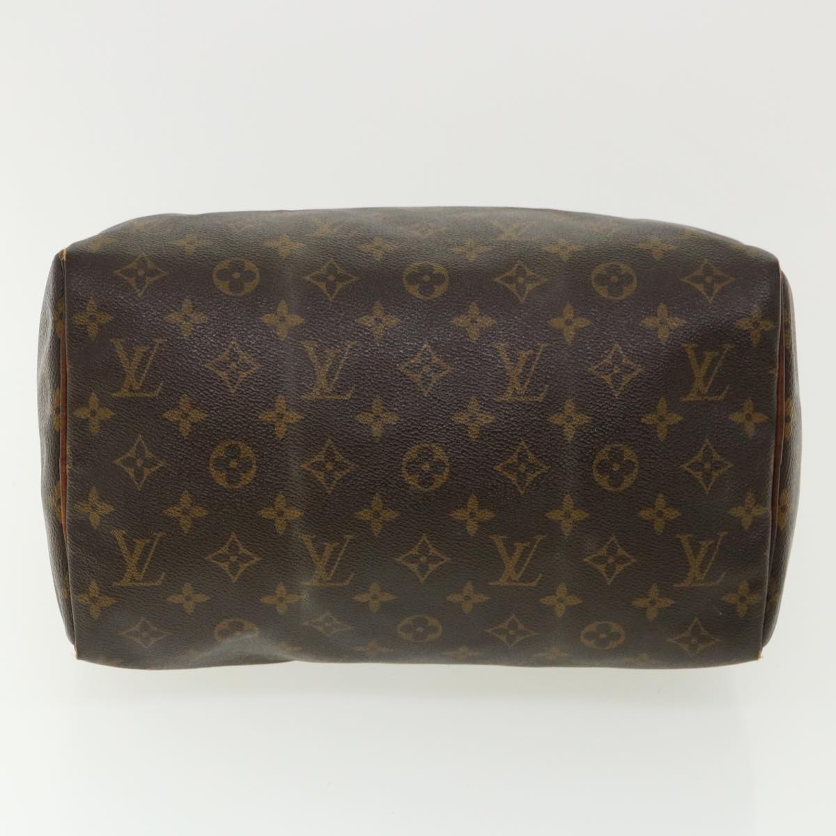 LOUIS VUITTON Monogram Speedy 30 Hand Bag M41526 LV Auth jk2830