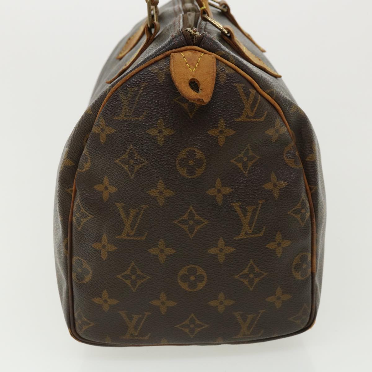 LOUIS VUITTON Monogram Speedy 30 Hand Bag M41526 LV Auth jk2830