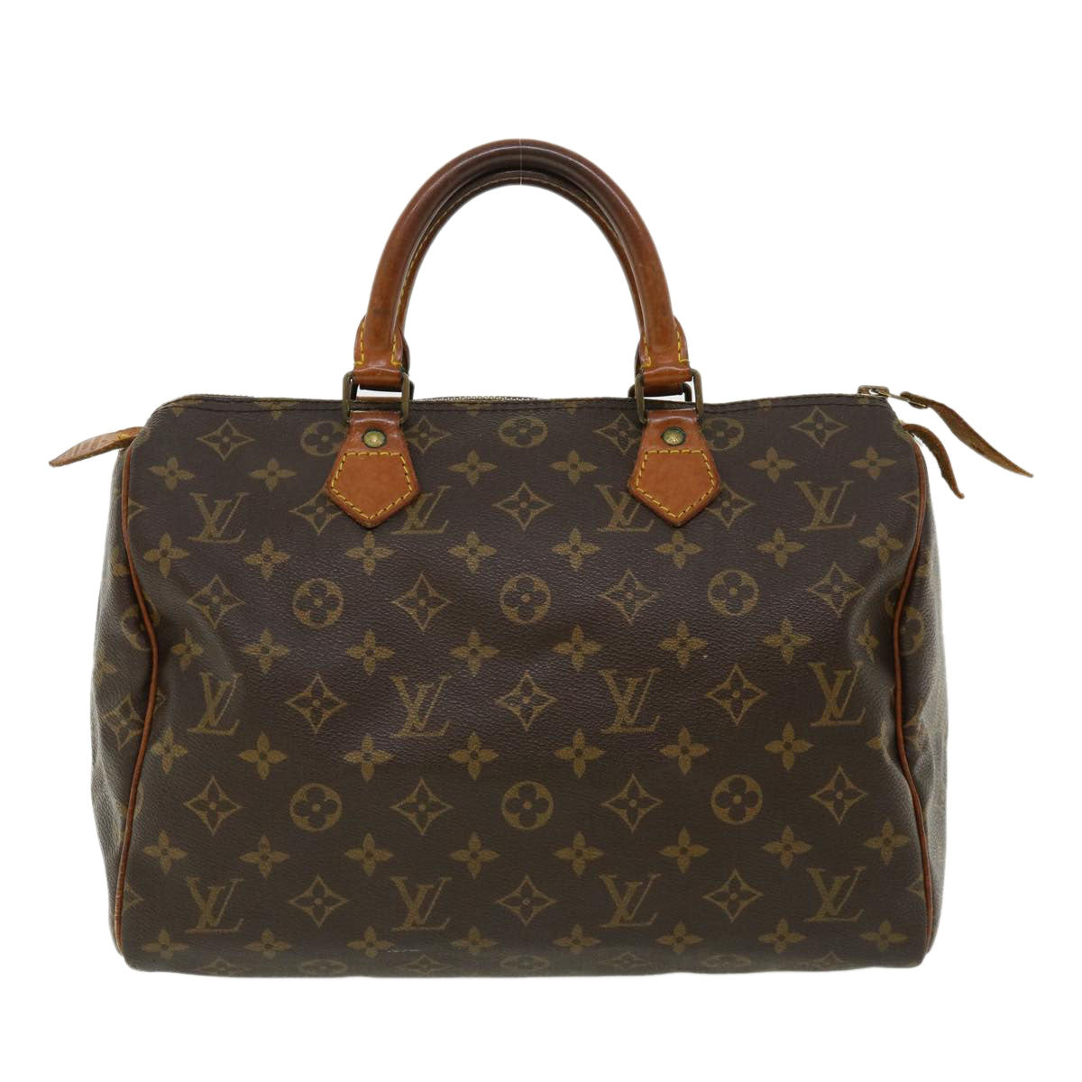 LOUIS VUITTON Monogram Speedy 30 Hand Bag M41526 LV Auth jk2831