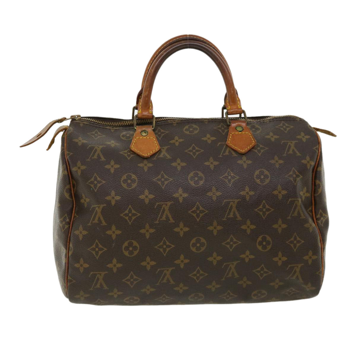 LOUIS VUITTON Monogram Speedy 30 Hand Bag M41526 LV Auth jk2831