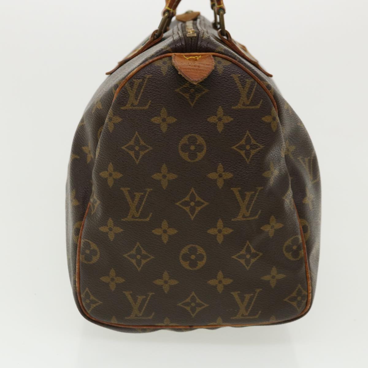 LOUIS VUITTON Monogram Speedy 30 Hand Bag M41526 LV Auth jk2831