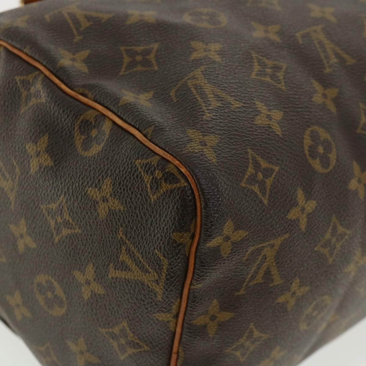 LOUIS VUITTON Monogram Speedy 30 Hand Bag M41526 LV Auth jk2833