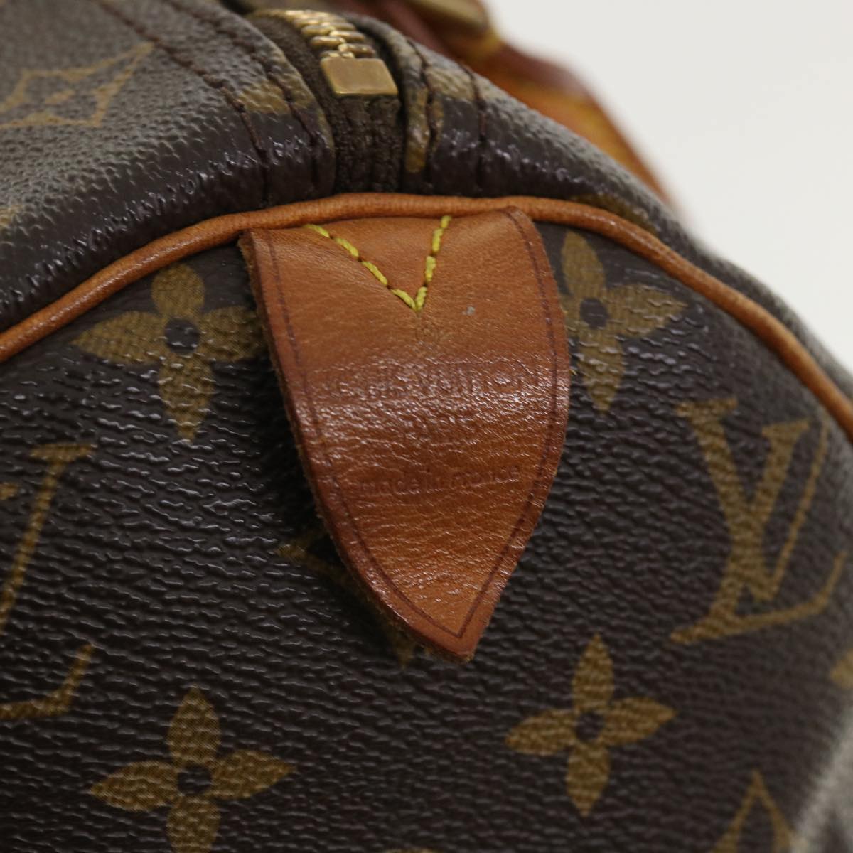 LOUIS VUITTON Monogram Speedy 30 Hand Bag M41526 LV Auth jk2833