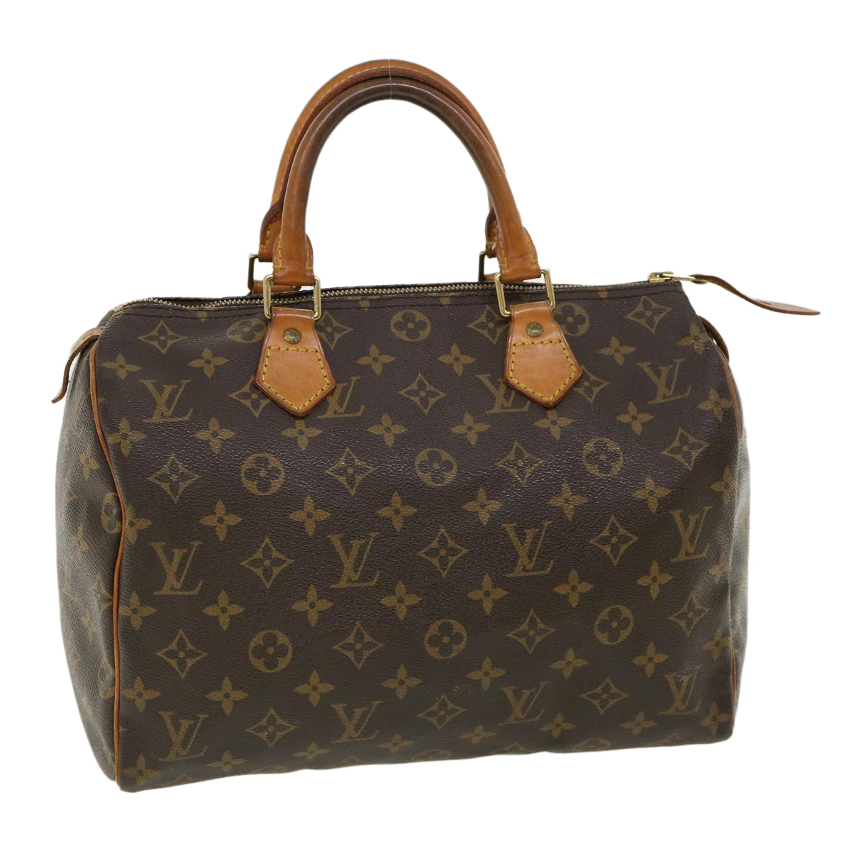 LOUIS VUITTON Monogram Speedy 30 Hand Bag M41526 LV Auth jk2833