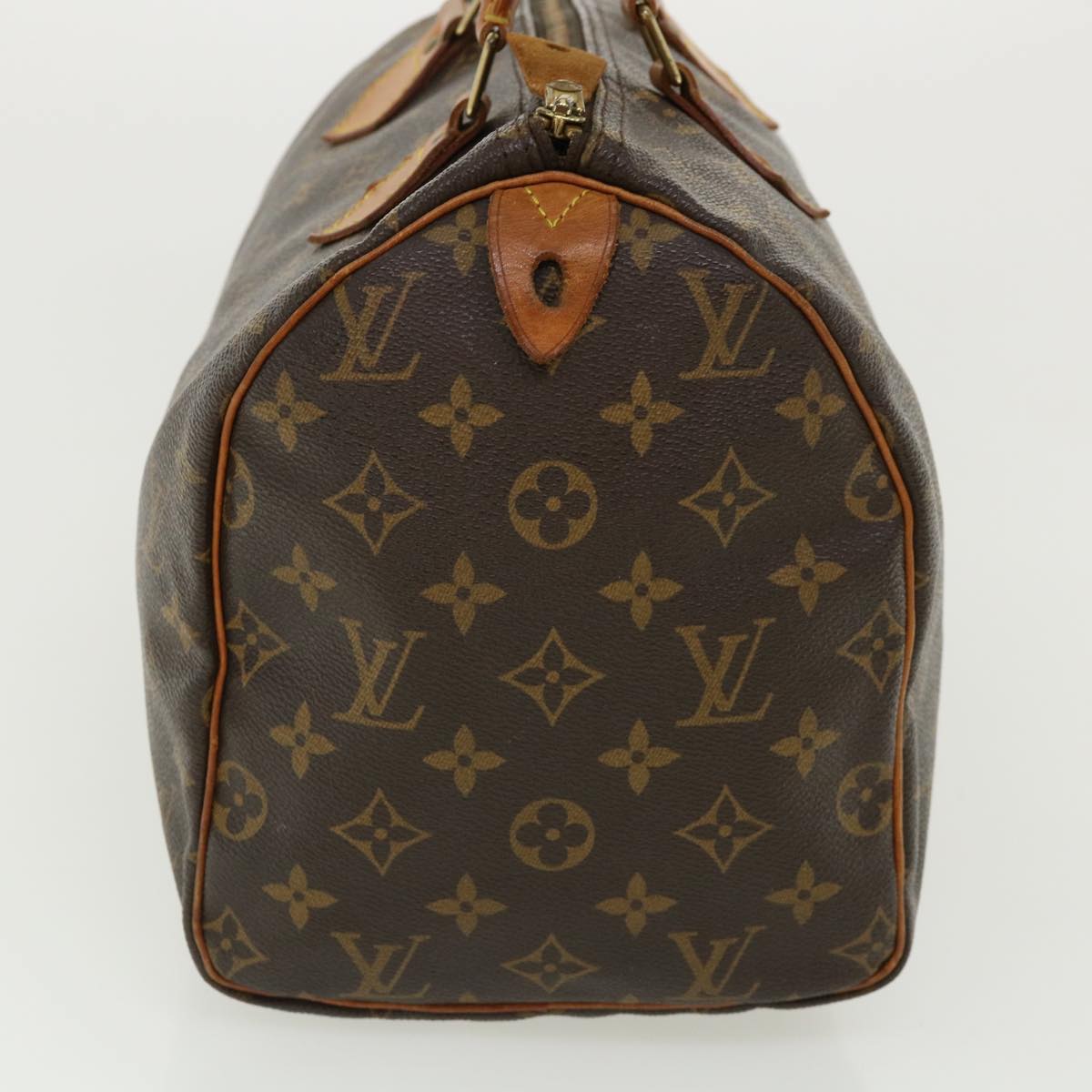 LOUIS VUITTON Monogram Speedy 30 Hand Bag M41526 LV Auth jk2833