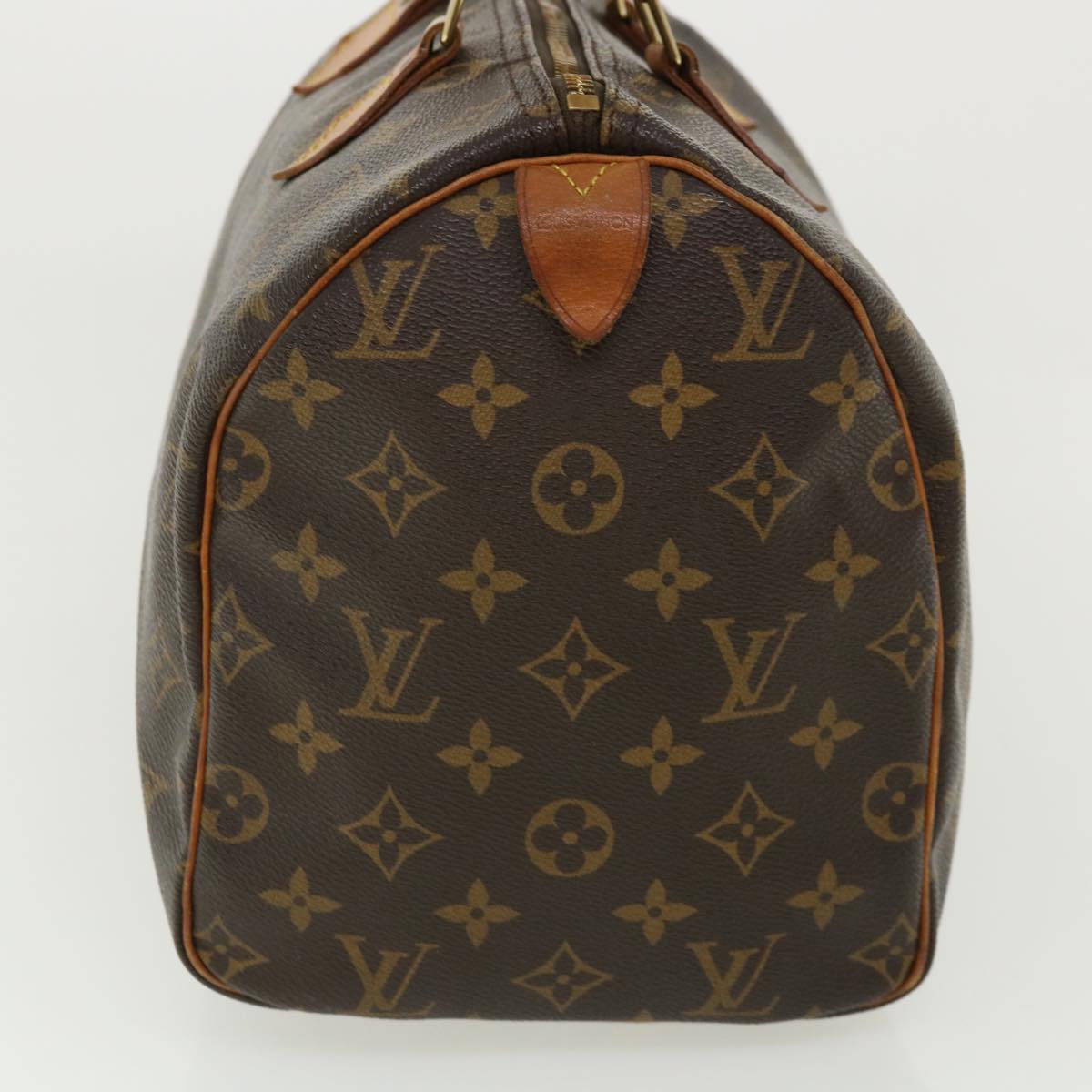 LOUIS VUITTON Monogram Speedy 30 Hand Bag M41526 LV Auth jk2833