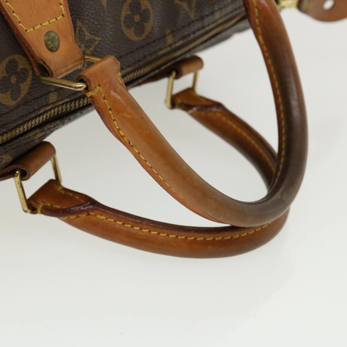 LOUIS VUITTON Monogram Speedy 30 Hand Bag M41526 LV Auth jk2833