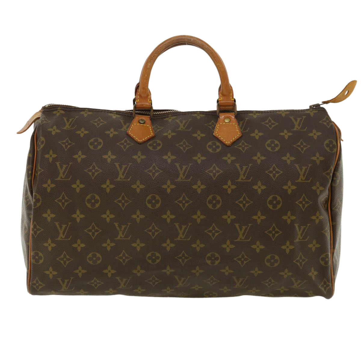 LOUIS VUITTON Monogram Speedy 40 Hand Bag M41522 LV Auth jk2834