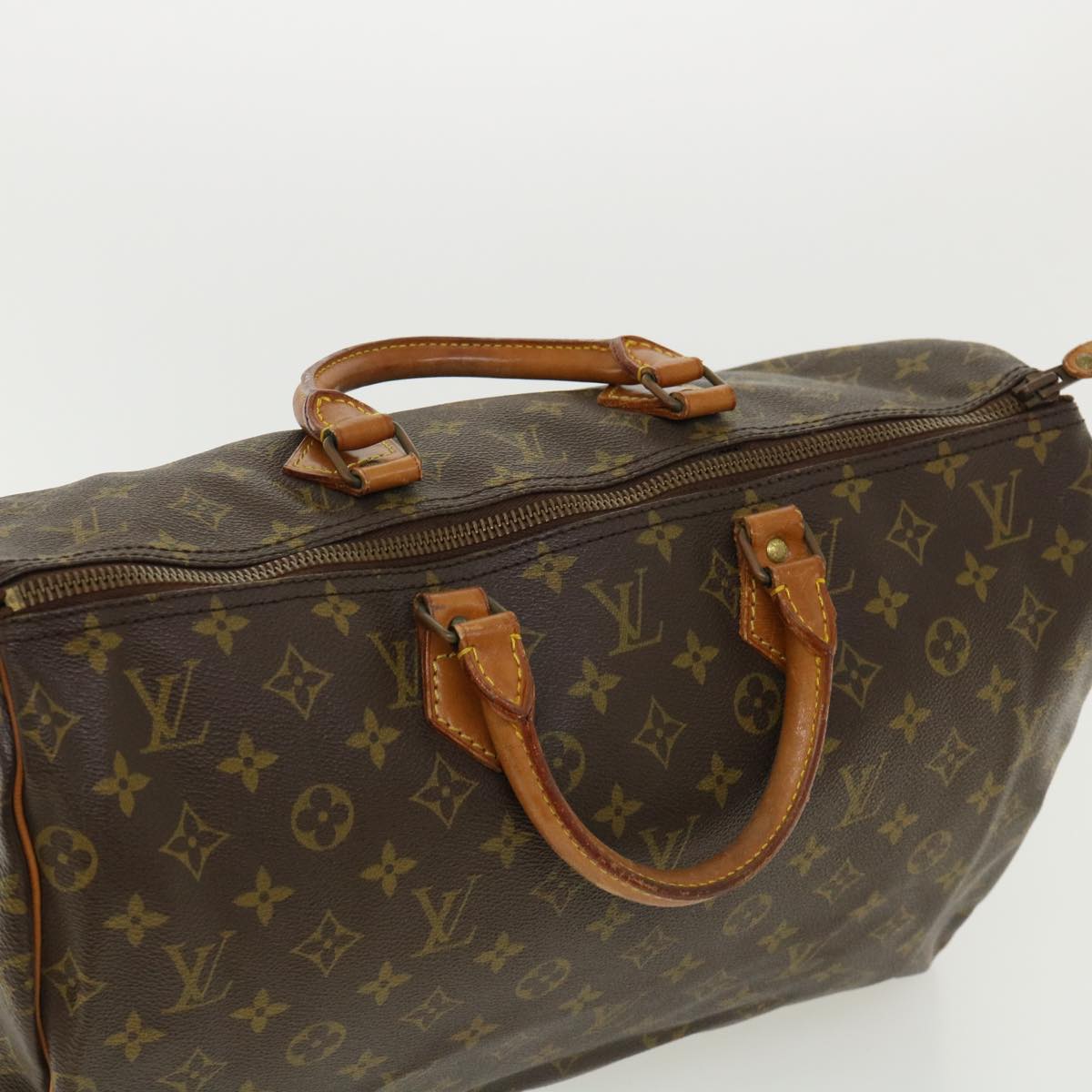 LOUIS VUITTON Monogram Speedy 40 Hand Bag M41522 LV Auth jk2834