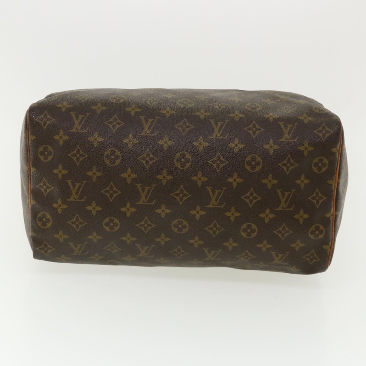 LOUIS VUITTON Monogram Speedy 35 Hand Bag M41524 LV Auth jk2837