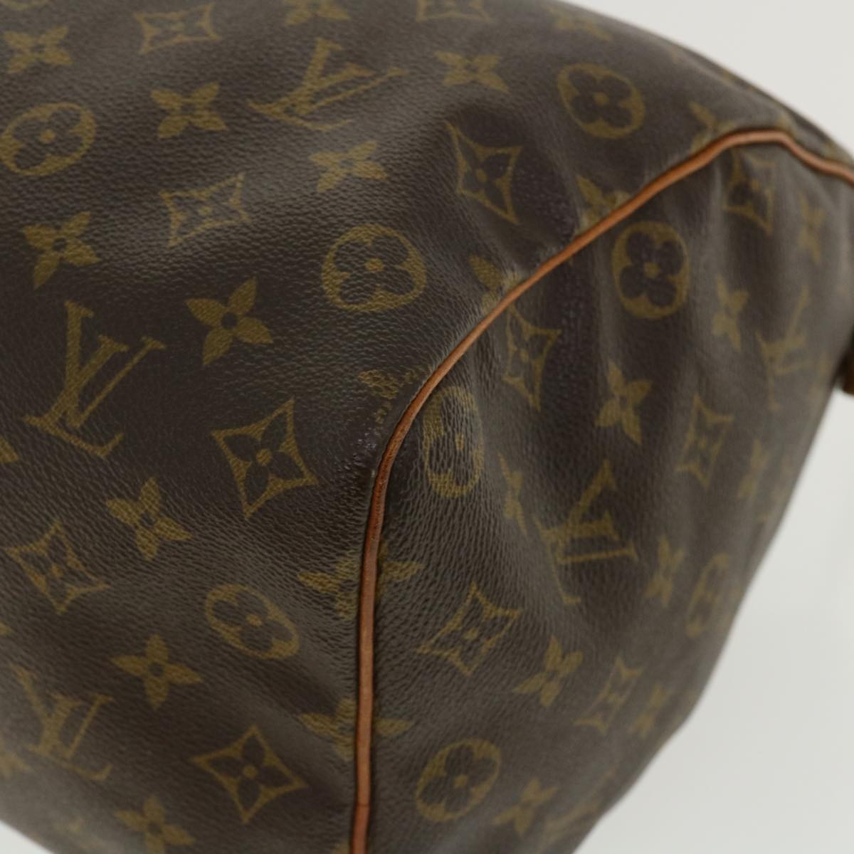 LOUIS VUITTON Monogram Speedy 35 Hand Bag M41524 LV Auth jk2837