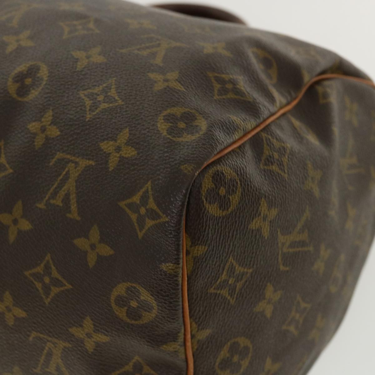 LOUIS VUITTON Monogram Speedy 35 Hand Bag M41524 LV Auth jk2837