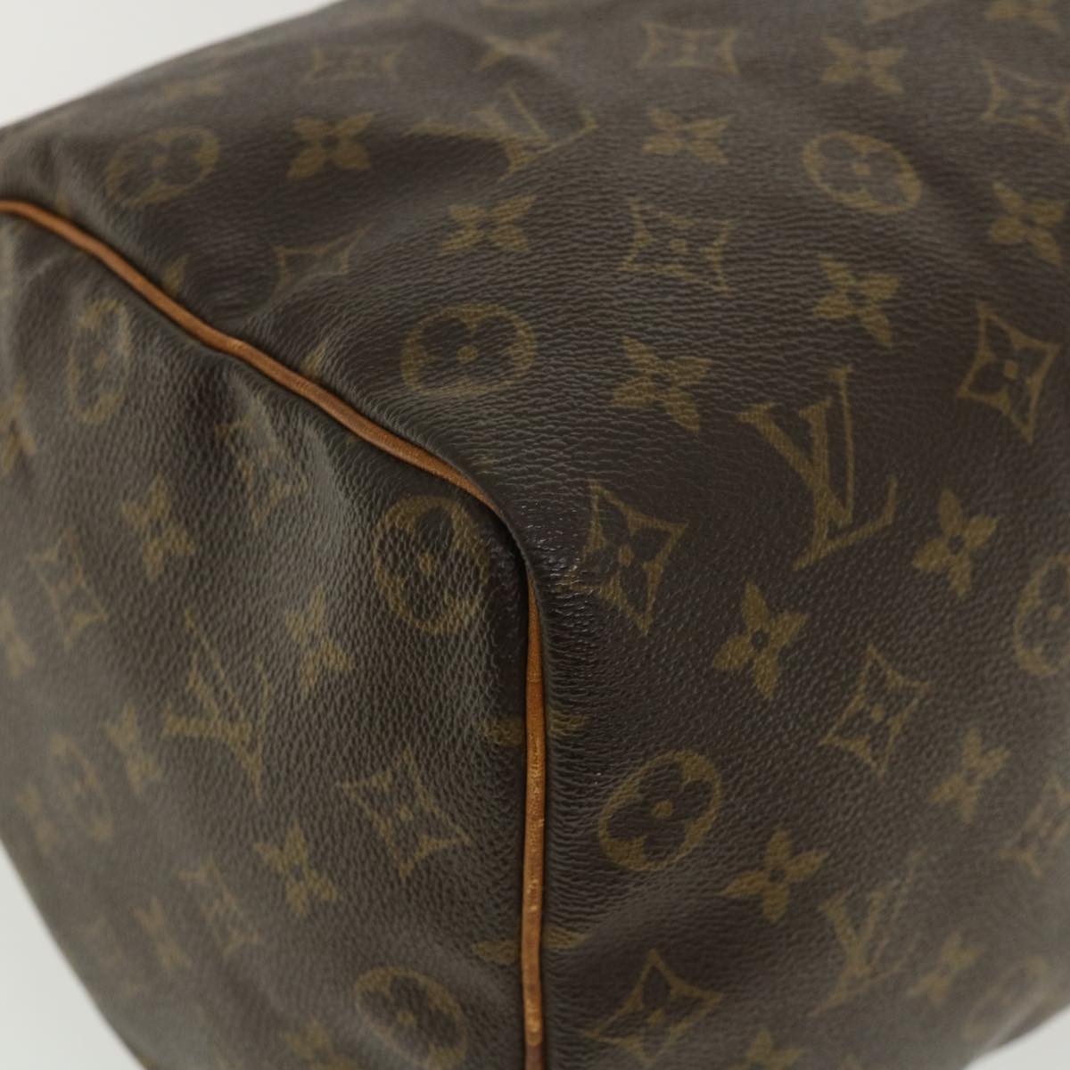 LOUIS VUITTON Monogram Speedy 35 Hand Bag M41524 LV Auth jk2843