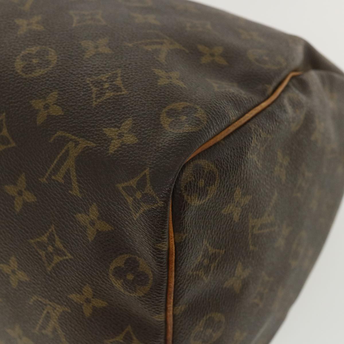 LOUIS VUITTON Monogram Speedy 35 Hand Bag M41524 LV Auth jk2843