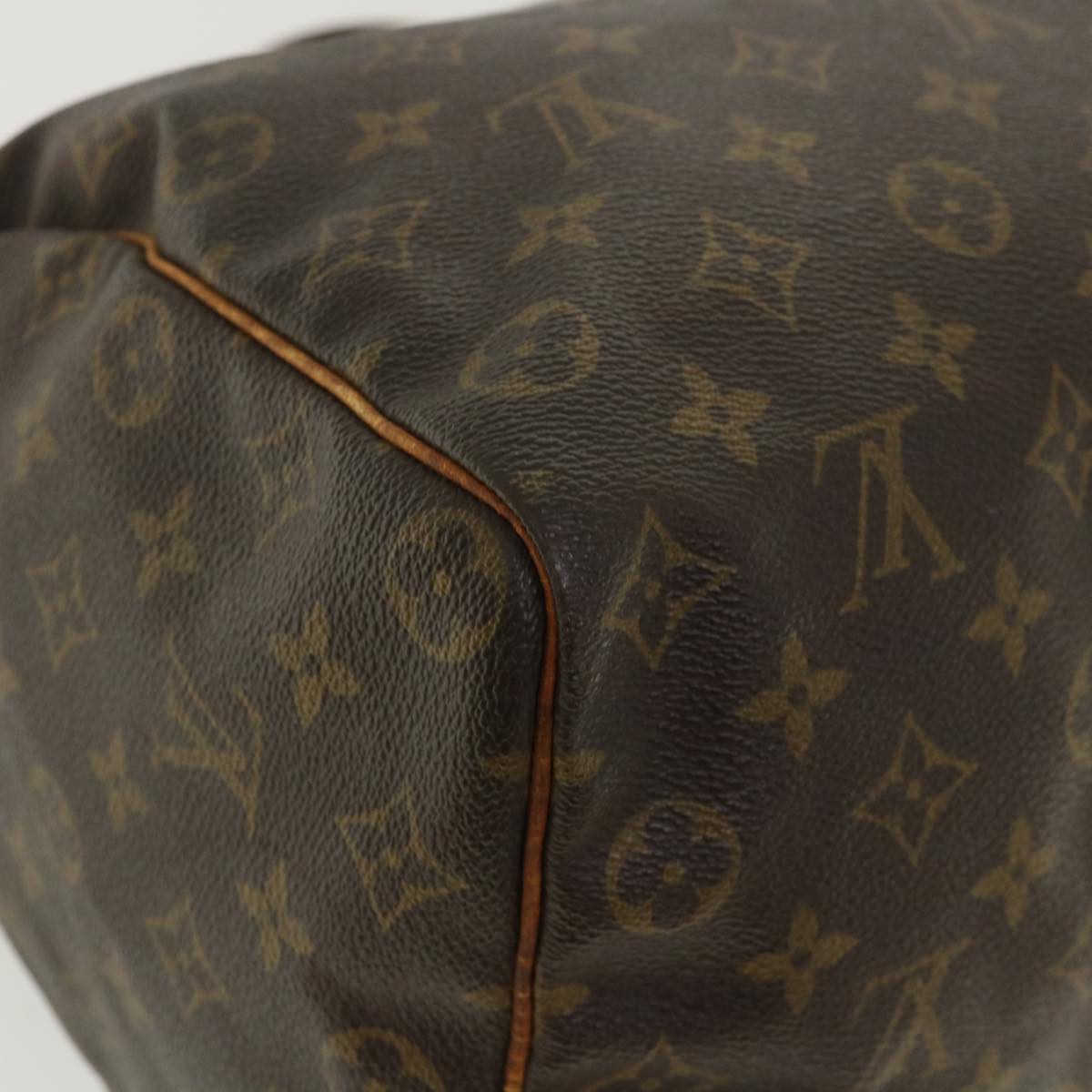 LOUIS VUITTON Monogram Speedy 35 Hand Bag M41524 LV Auth jk2843