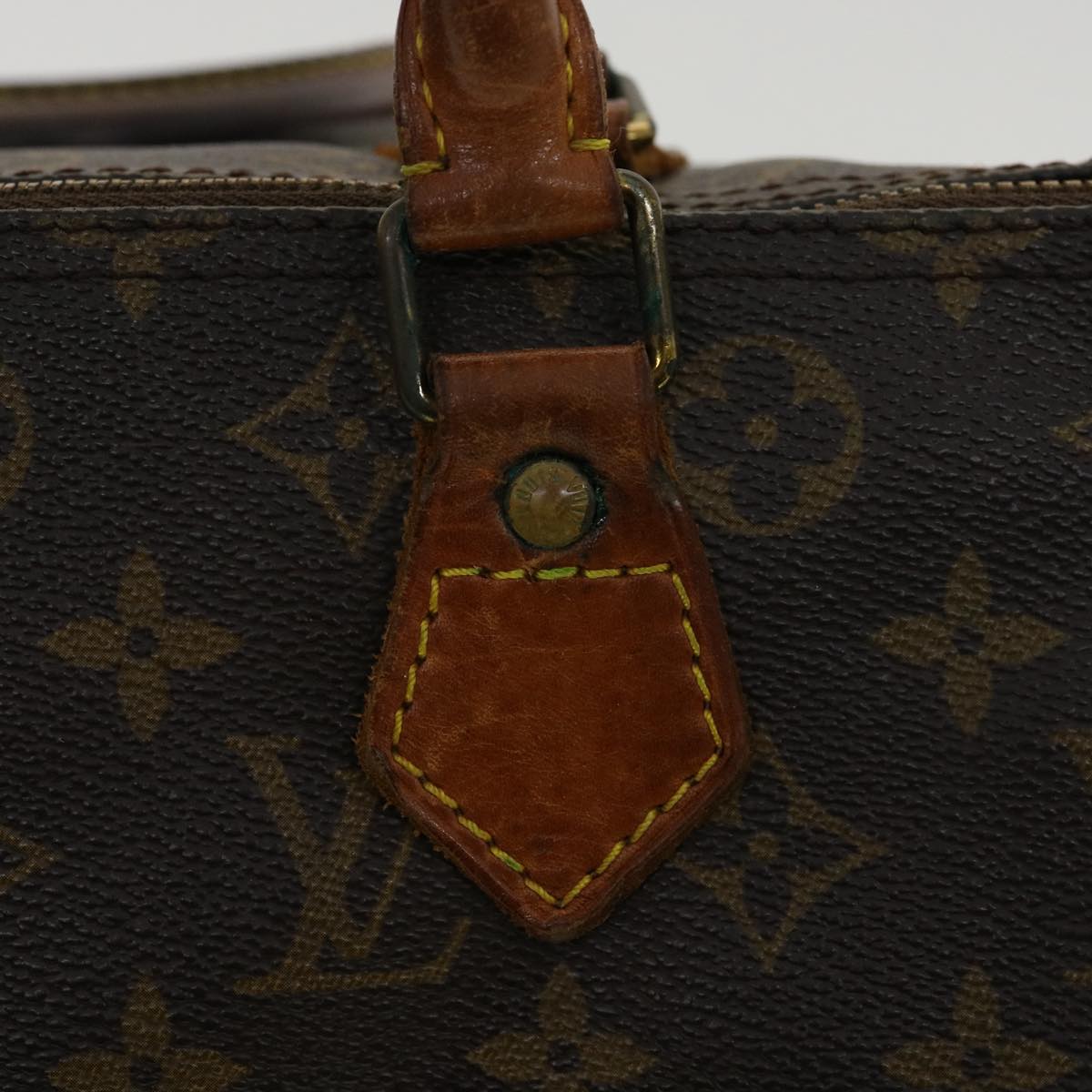 LOUIS VUITTON Monogram Speedy 30 Hand Bag M41526 LV Auth jk2844