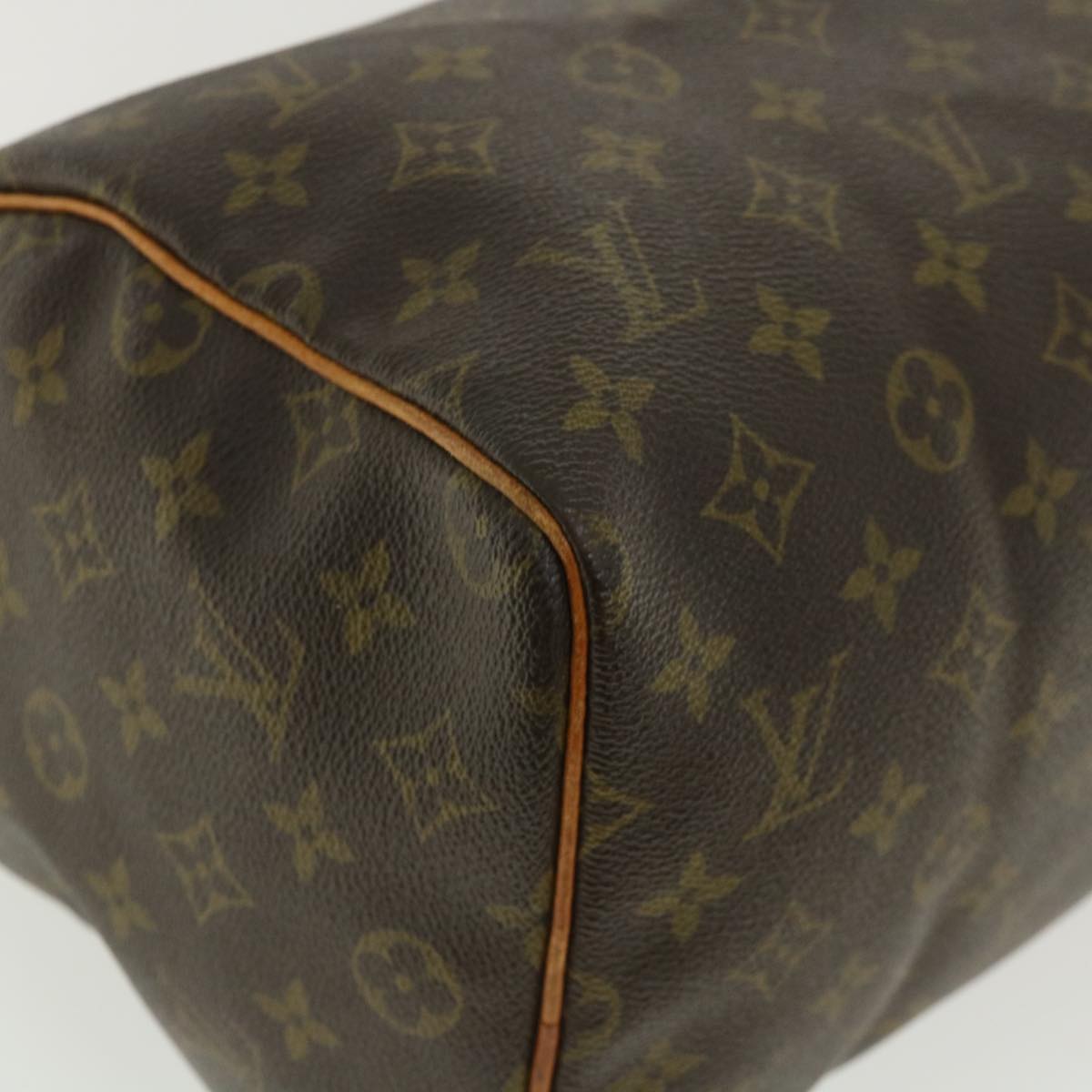 LOUIS VUITTON Monogram Speedy 30 Hand Bag M41526 LV Auth jk2845