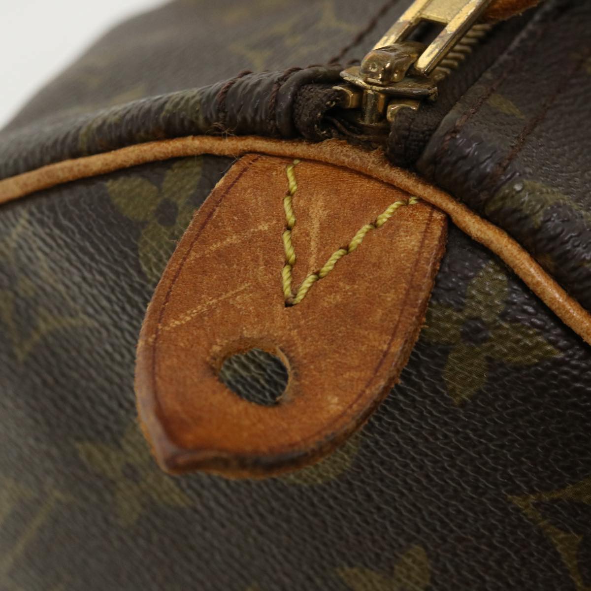 LOUIS VUITTON Monogram Speedy 30 Hand Bag M41526 LV Auth jk2845