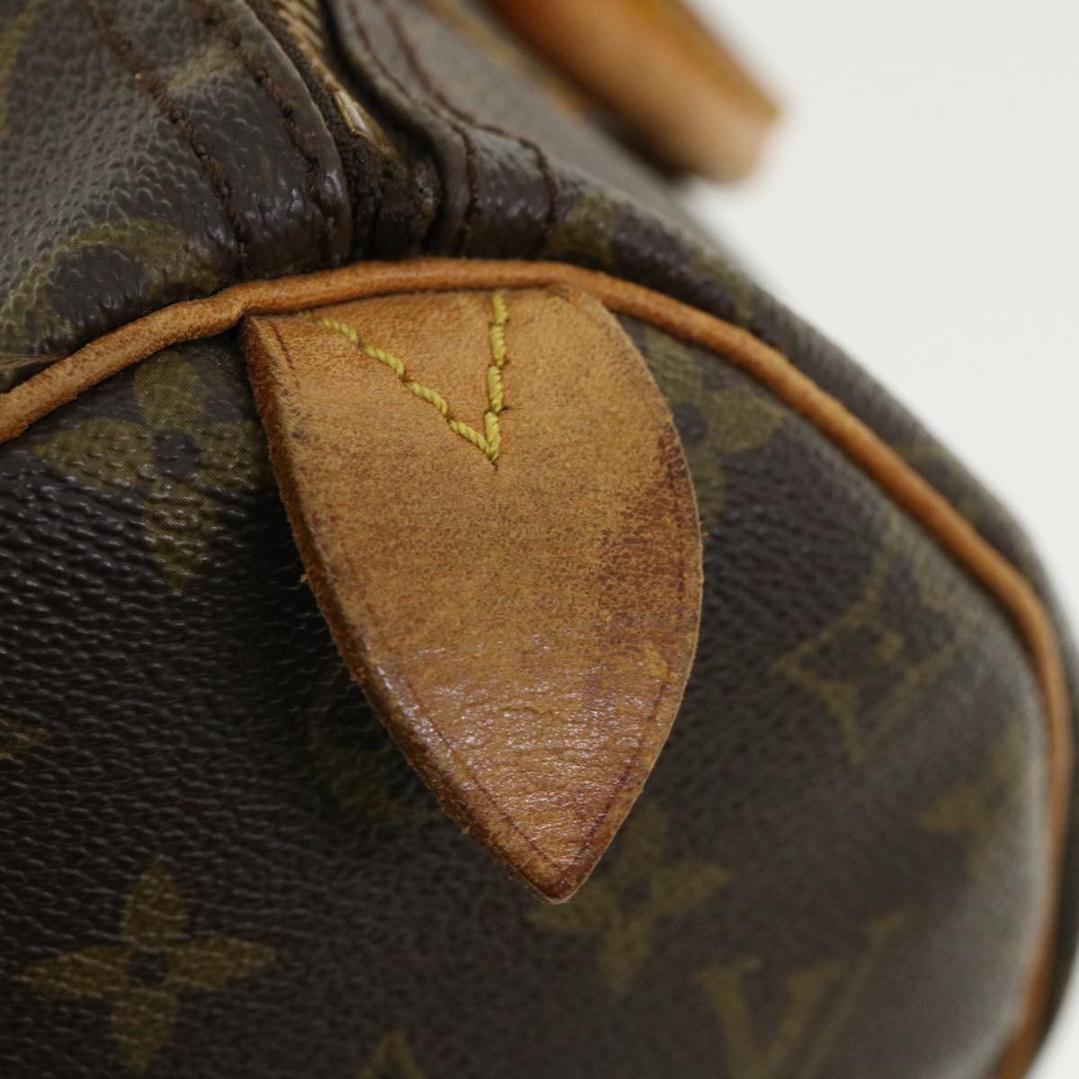 LOUIS VUITTON Monogram Speedy 30 Hand Bag M41526 LV Auth jk2845