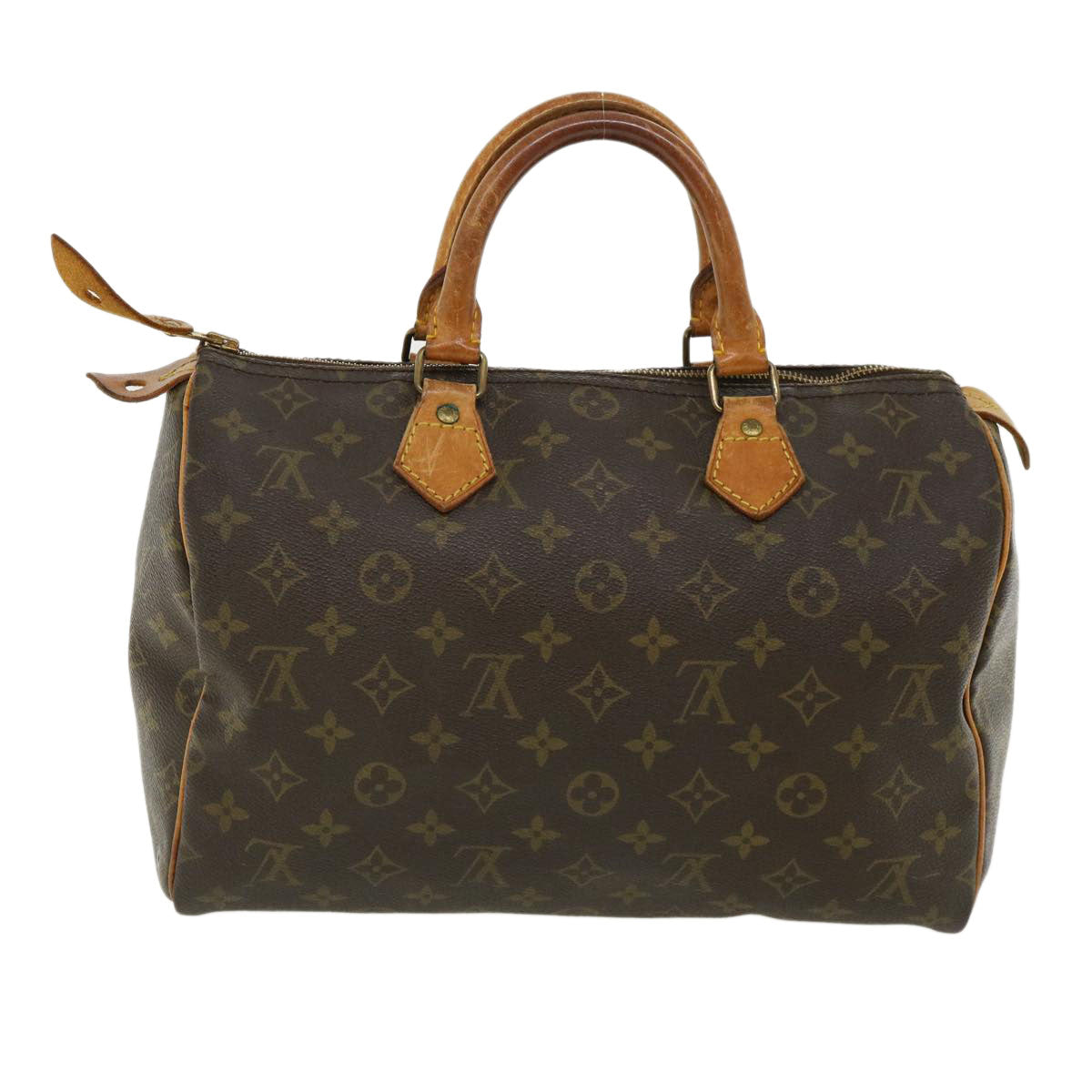 LOUIS VUITTON Monogram Speedy 30 Hand Bag M41526 LV Auth jk2845