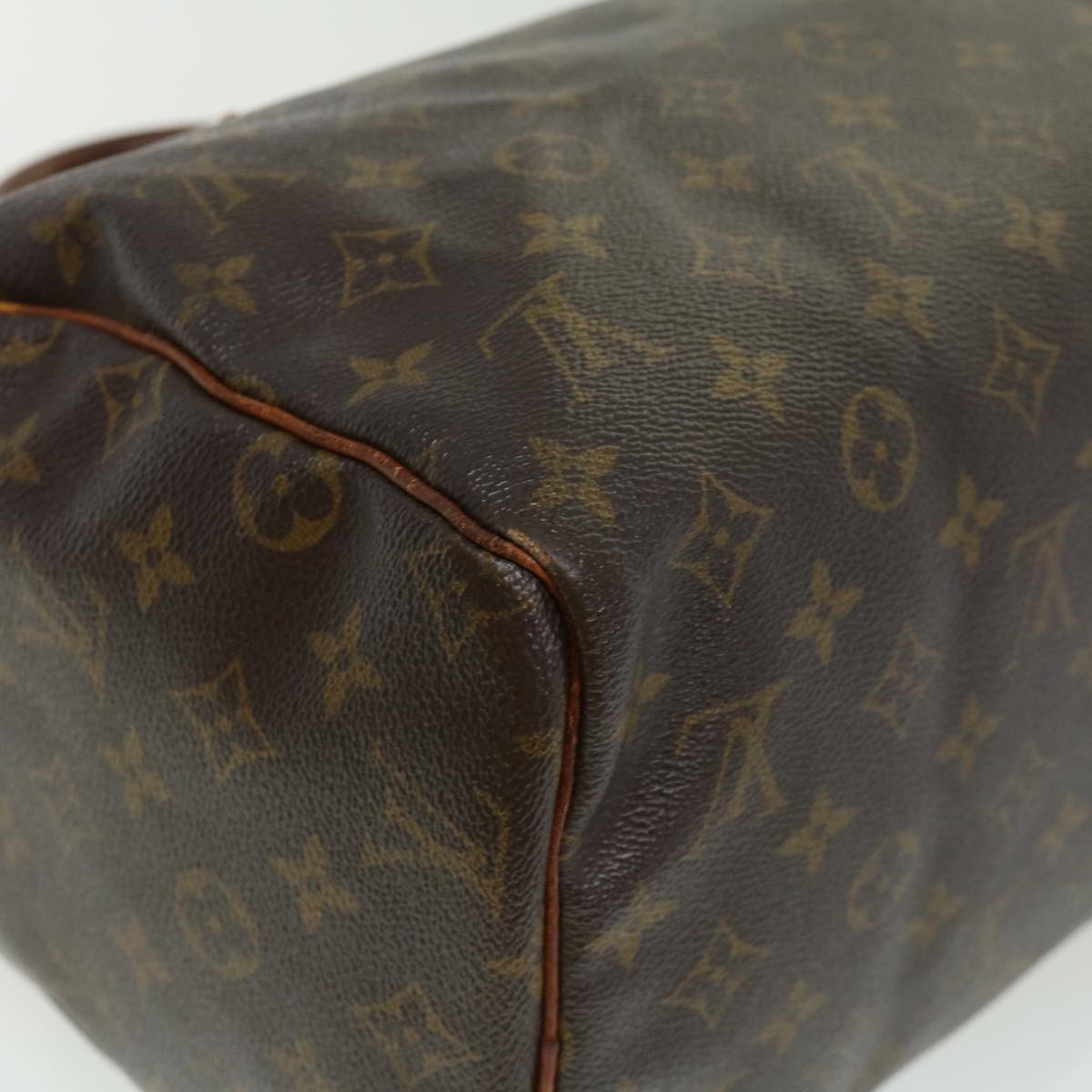 LOUIS VUITTON Monogram Speedy 30 Hand Bag M41526 LV Auth jk2847