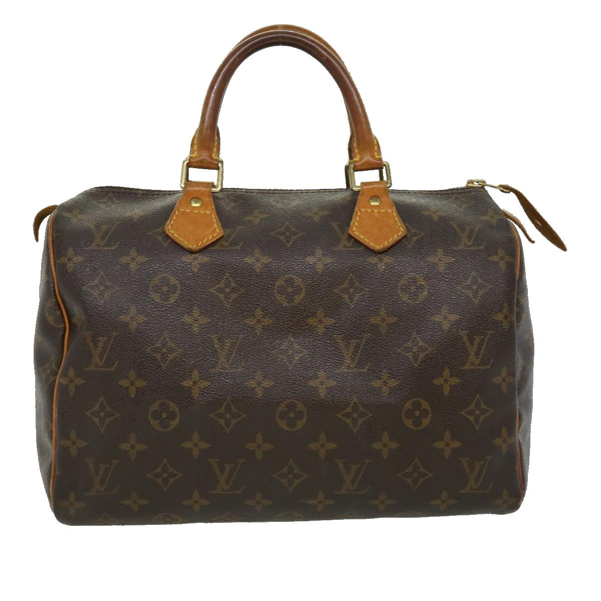 LOUIS VUITTON Monogram Speedy 30 Hand Bag M41526 LV Auth jk2847