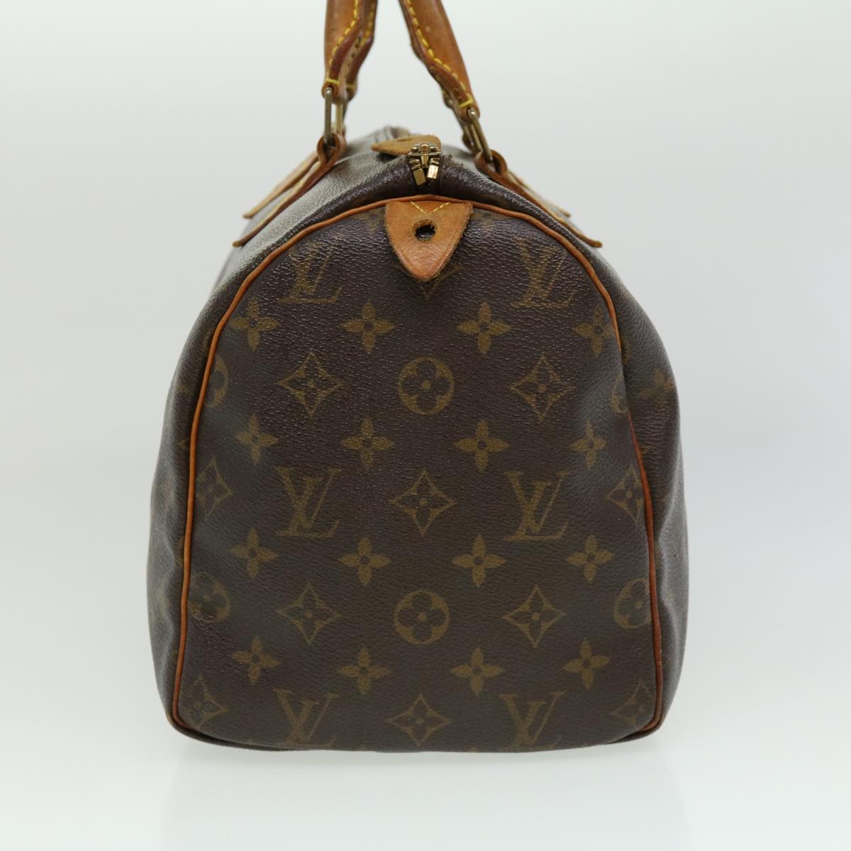 LOUIS VUITTON Monogram Speedy 30 Hand Bag M41526 LV Auth jk2847