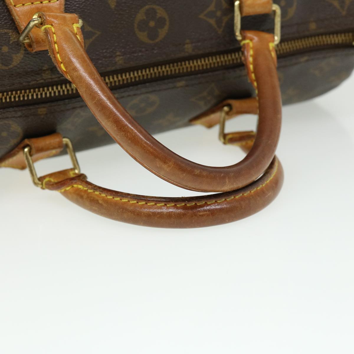 LOUIS VUITTON Monogram Speedy 30 Hand Bag M41526 LV Auth jk2847