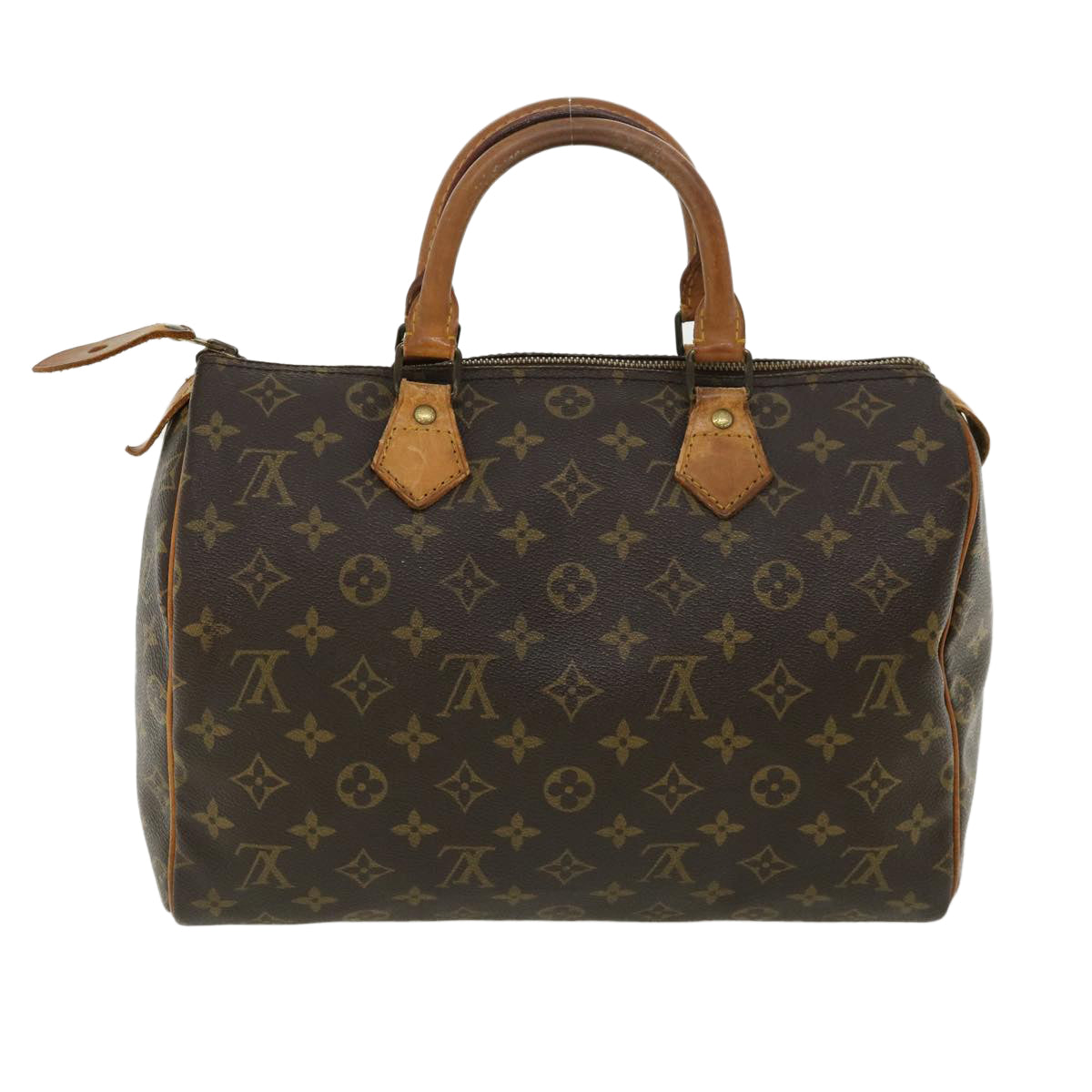 LOUIS VUITTON Monogram Speedy 30 Hand Bag M41526 LV Auth jk2851