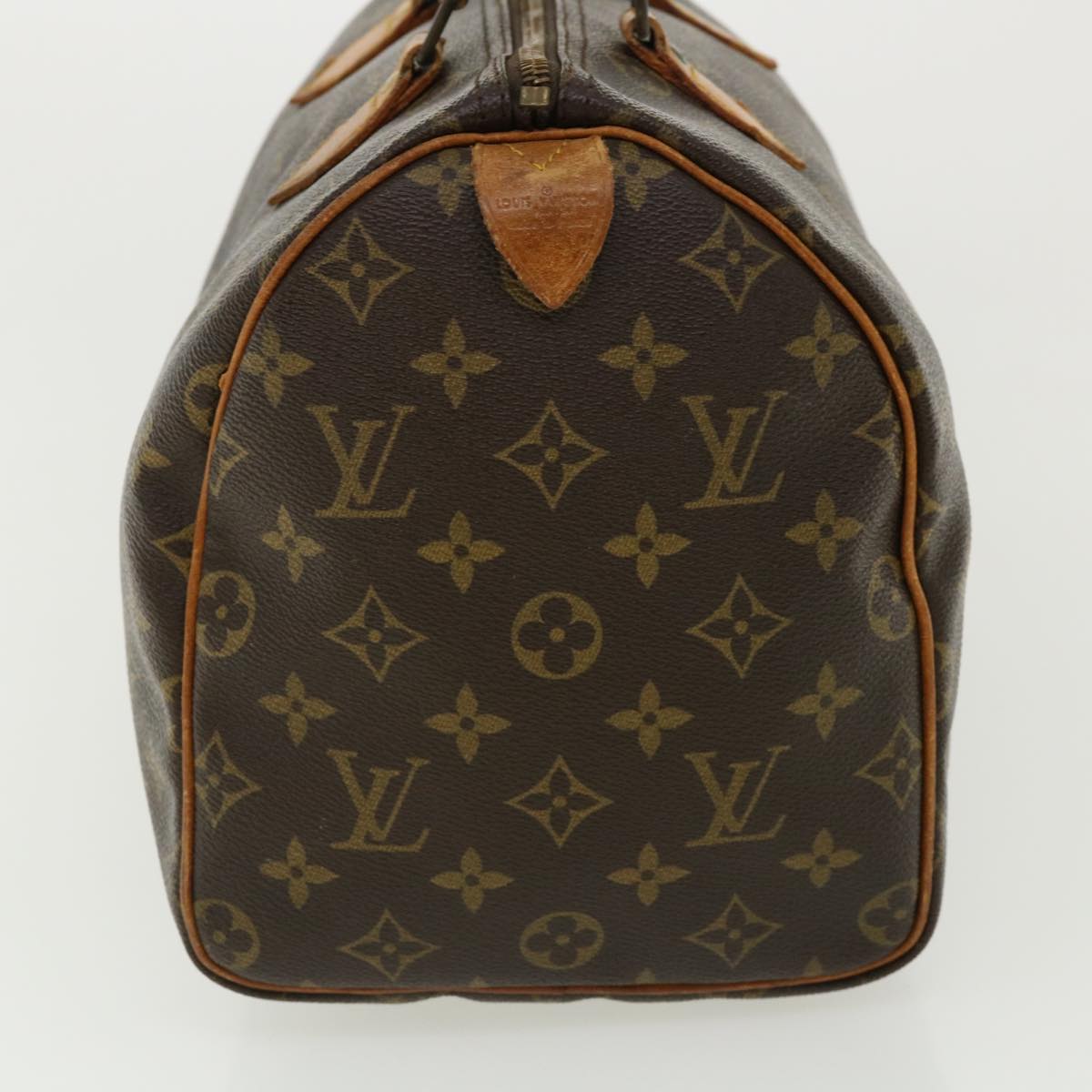 LOUIS VUITTON Monogram Speedy 30 Hand Bag M41526 LV Auth jk2851