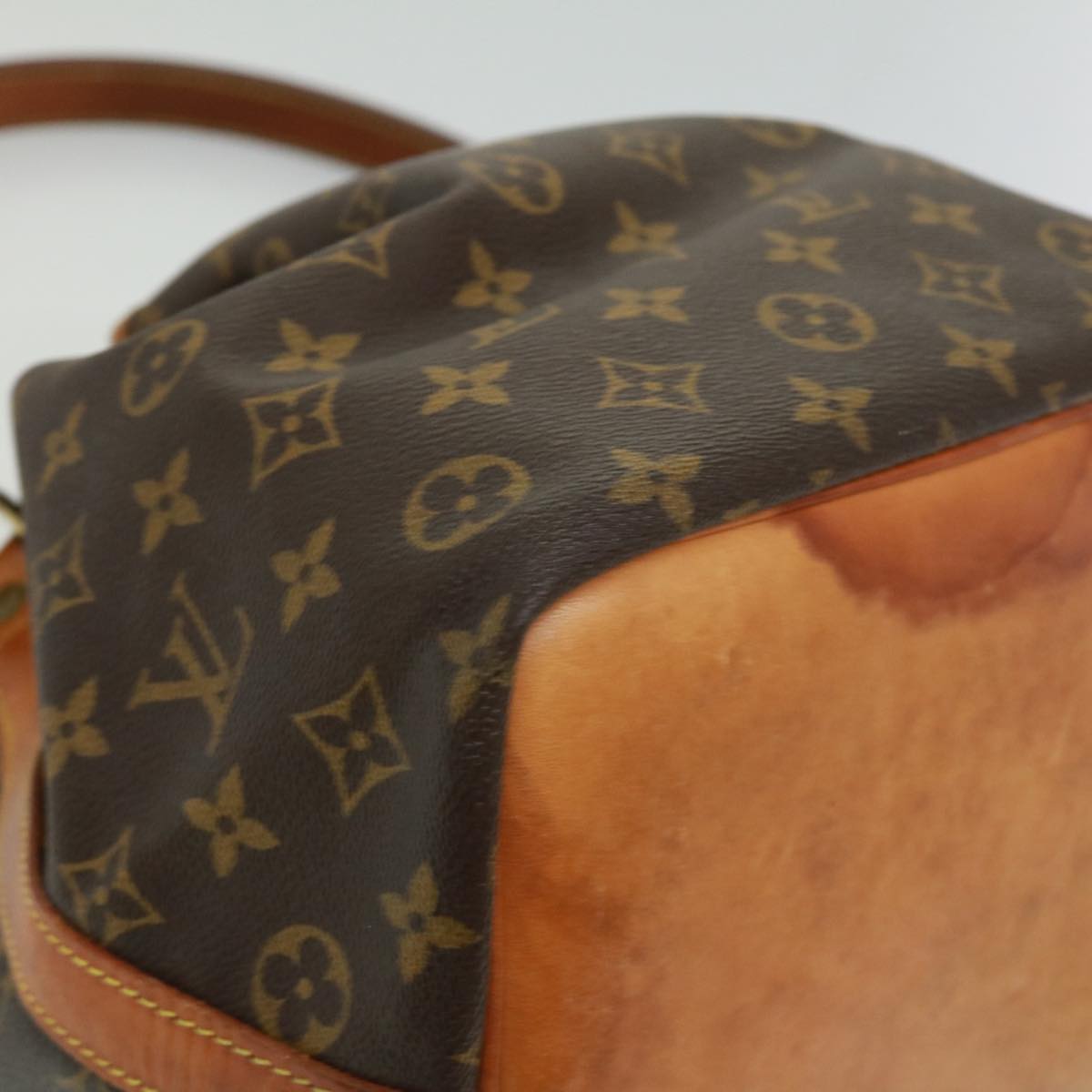 LOUIS VUITTON Monogram Petit Noe Shoulder Bag M42226 LV Auth jk2852