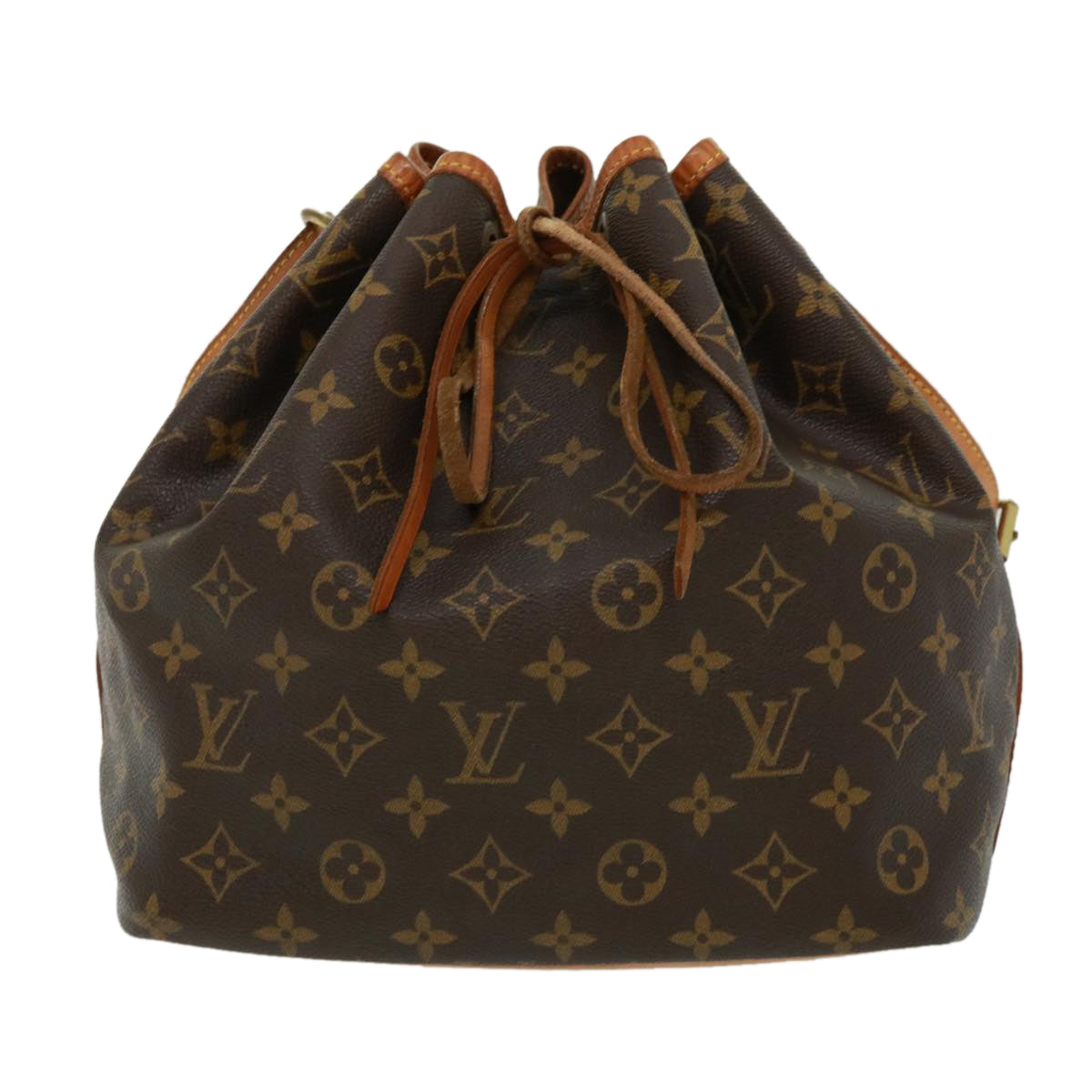 LOUIS VUITTON Monogram Petit Noe Shoulder Bag M42226 LV Auth jk2852