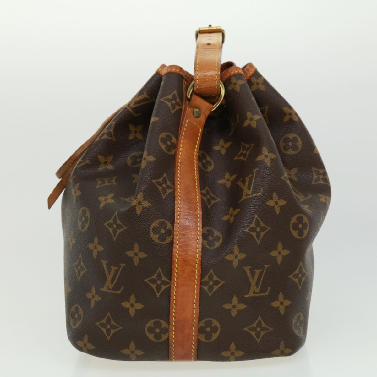 LOUIS VUITTON Monogram Petit Noe Shoulder Bag M42226 LV Auth jk2852