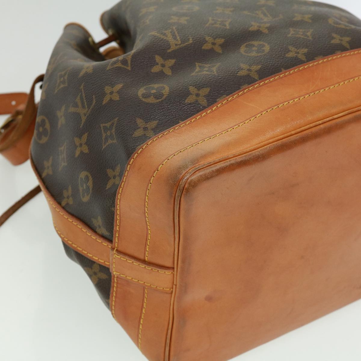 LOUIS VUITTON Monogram Noe Shoulder Bag M42224 LV Auth jk2866