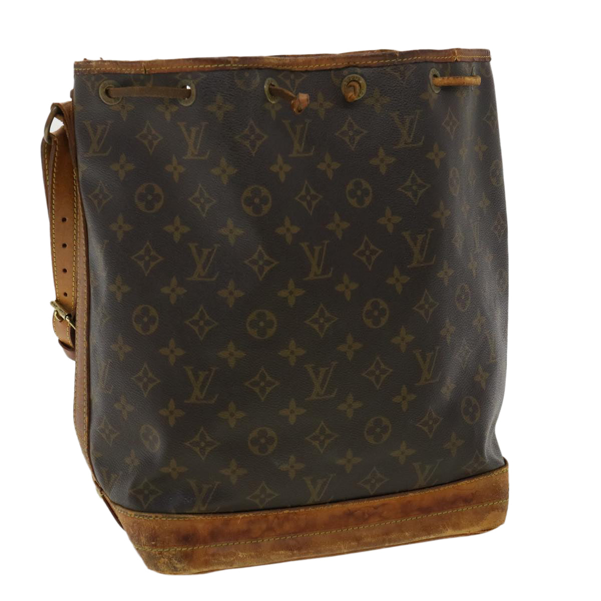 LOUIS VUITTON Monogram Noe Shoulder Bag M42224 LV Auth jk2874